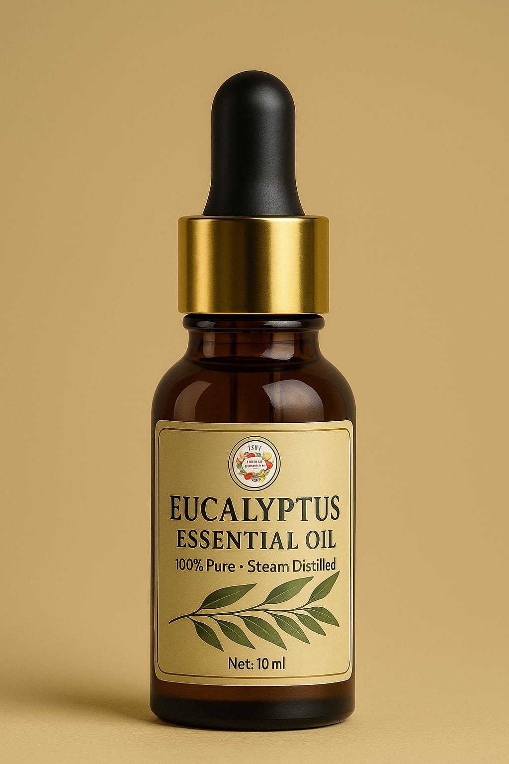 Virgin Eucalyptus Oil — full bottle view